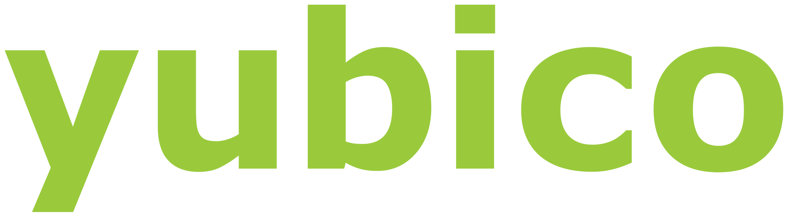 Yubico logotyp green