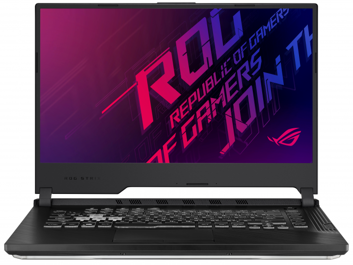Laptop Asus ROG G531GU czarny - widok frontu