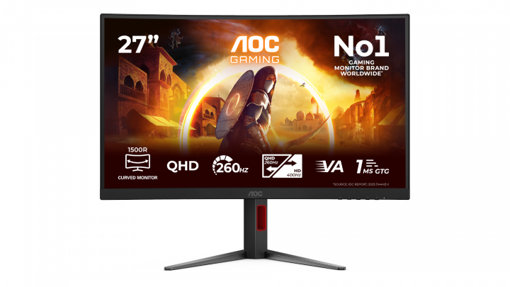 Monitor AOC CQ27G4Z2 27" Curved VA QHD 260Hz