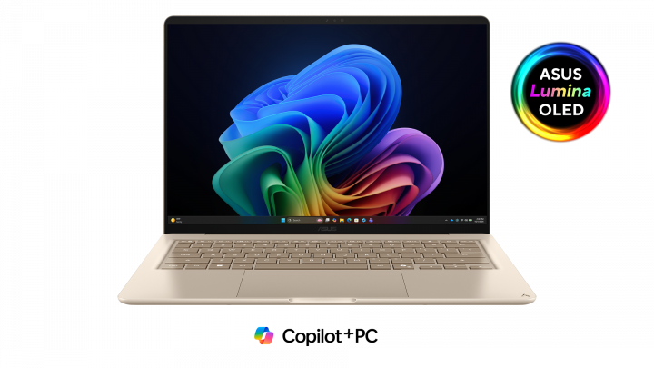 Laptop ASUS Zenbook 14 UX3480AA W11 OLED Zabriskie Beige Copilot 2