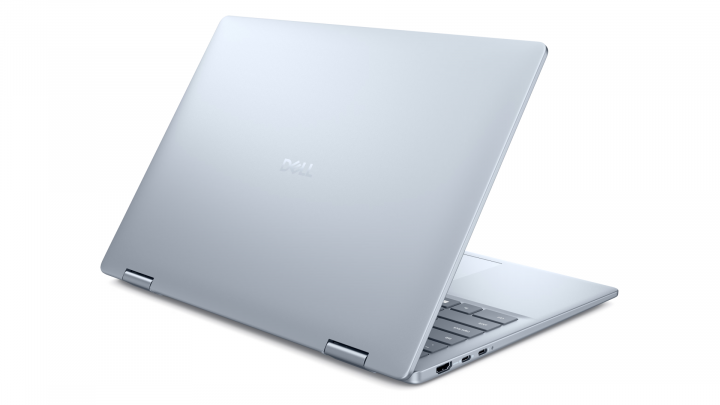 Laptop 2w1 Dell Pro 14 Plus W11Pro copilot+PC jasnoniebieski prawy tył