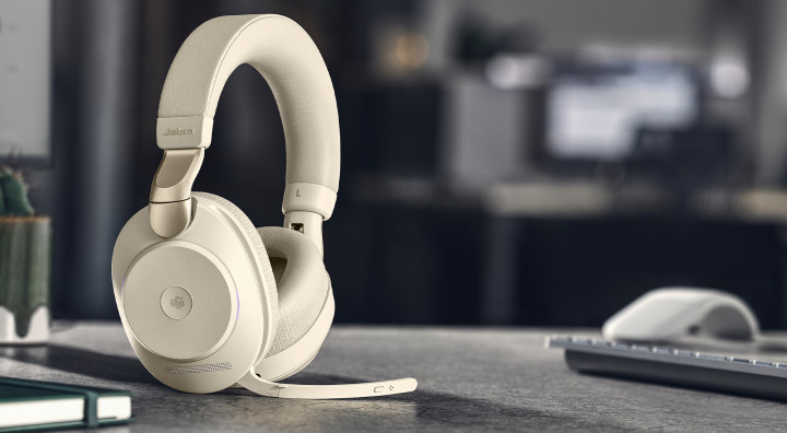 Słuchawki Jabra Evolve2 85 MS Stereo Beige - baner