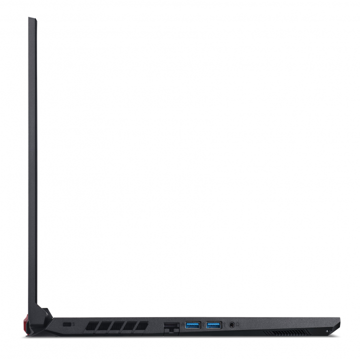 Laptop Acer Nitro 5 AN517-52 czarny - widok lewej strony