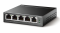 Switch TP-Link TL-SG105PE - widok frontu prawej strony