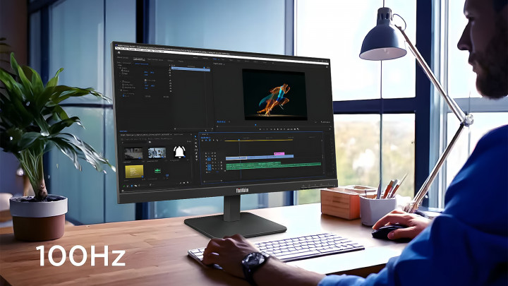 Monitor Lenovo ThinkVision S24-4e - Niezawodne rozwiązanie do codziennego biura 