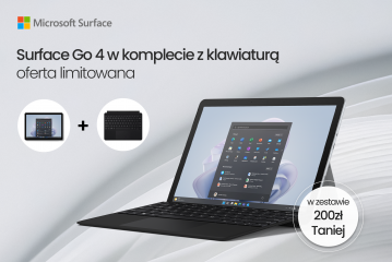 Promocja Surface Go 4 + klawiatura 6