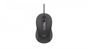 Mysz przewodowa Logitech Signature Wired M520 for Business grafitowa large 910-007511