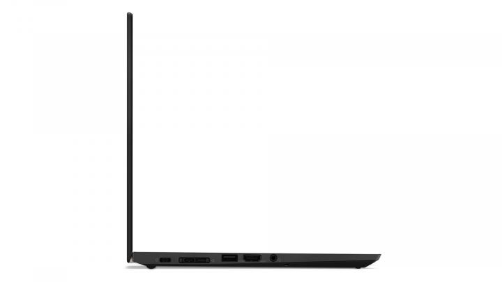 Laptop Lenovo ThinkPad X13 czarny - widok lewej strony