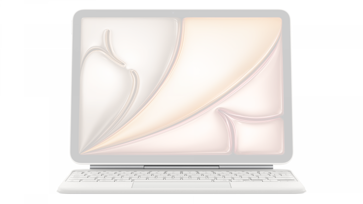 Klawiatura Apple Magic Keyboard do iPada Air 11 (M3) biała MDFV4Z/A 5