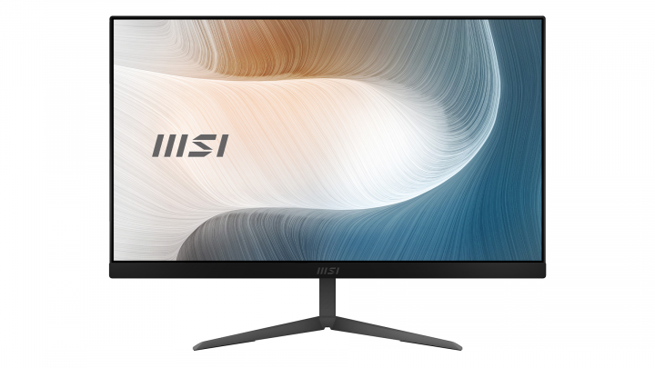 Komputer AiO MSI Modern AM241 11M czarny - widok frontu