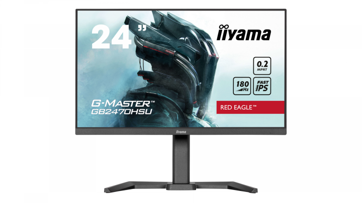 Monitor IIYAMA G-Master GB2470HSU-B6 - widok frontu