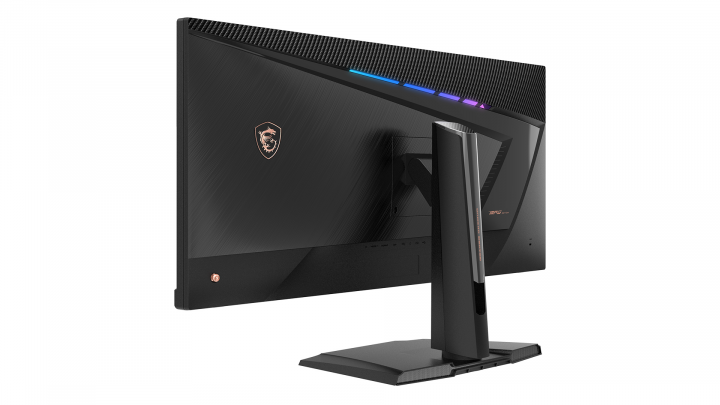 Monitor MSI Optix MPG341QR - widok tyłu prawej strony