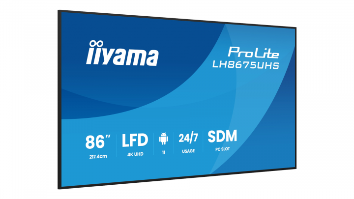 Monitor wielkoformatowy iiyama LH8675UHS-B2AG 3