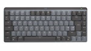 Klawiatura bezprzewodowa Logitech MX Mechanical Mini Tactile Quiet grafitowa 920-010779