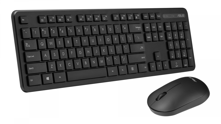 Zestaw bezprzewodowy ASUS CW100 klawiatura + mysz czarny 90XB0700-BKM020 6