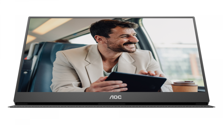 Monitor przenośny AOC 16T20E2 na podstawce