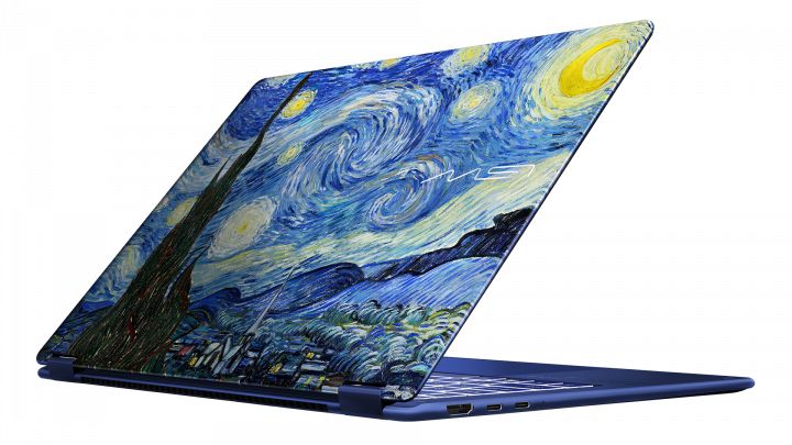 Laptop MSI Prestige 14 Flip AI+ The Starry Night 8