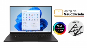 Laptop dla Nauczyciela ASUS Vivobook S 16 OLED M5606WA-MX034W Ryzen 9 AI HX 370 16" 3,2K 120Hz HDR 32GB 1000SSD W11
