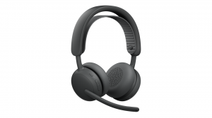 Słuchawki bezprzewodowe Logitech Zone Wireless 2 ES for Business UC version grafitowe - 981-001498