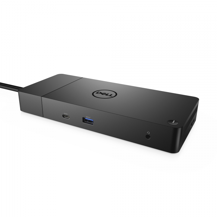 Replikator portów Dell USB Type-C WD19DC 240W - widok frontu prawej strony