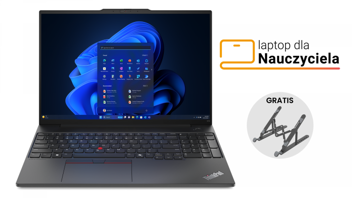 Laptop LenovoThinkPad E16 Gen 2 (Intel) W11P Bon + Podstawka Orico