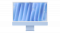 Apple AiO iMac 24 Blue 1