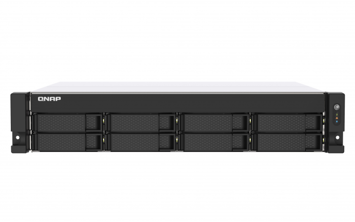 Serwer NAS QNAP TS-853DU-RP - widok frontu