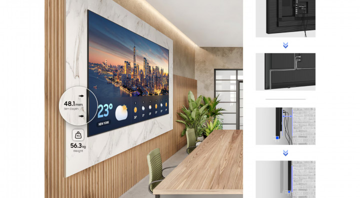 SAMSUNG LH98QMCEBGCXEN 3
