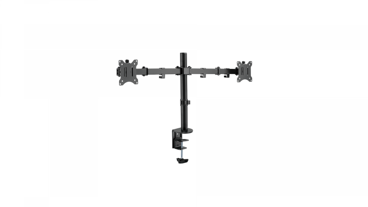 Uchwyt biurkowy na 2 monitory LogiLink 17-32" 8KG 75x75-100x100 BP0098