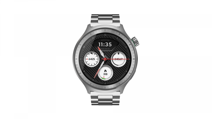 Smartwatch Motorola Moto Watch srebrny