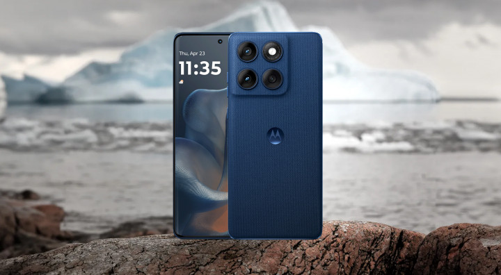 Odkryj Motorola Edge 60 niebieski