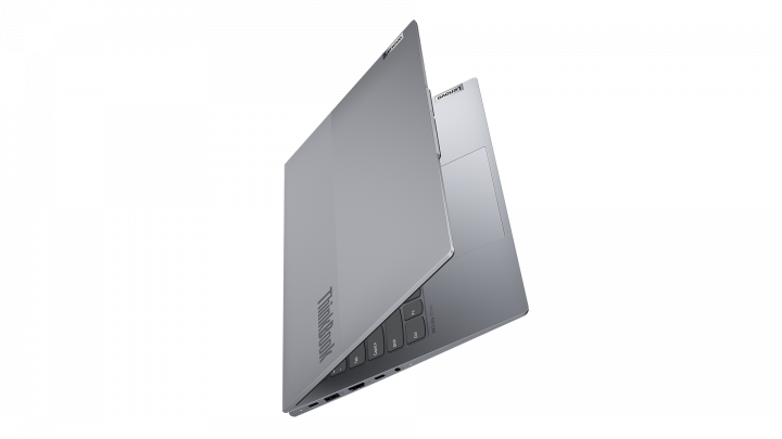 ThinkBook 14 G4+ IAP W11P Arctic Grey - widok klapy prawej strony2