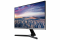 Monitor Samsung LS24R350FHUXEN czarny - widok frontu prawej strony