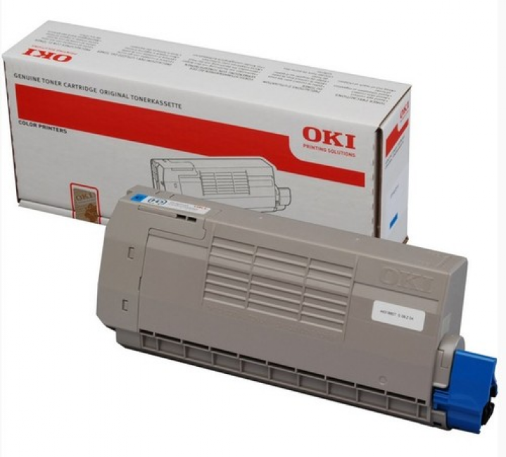 Toner OKI 44318607 błękitny