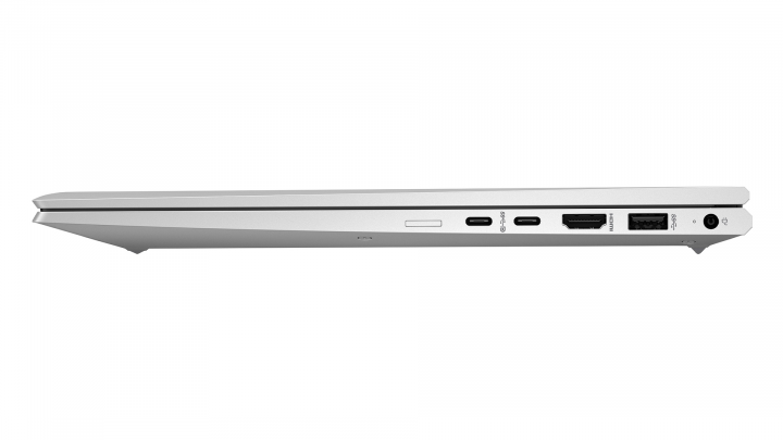 Laptop HP EliteBook 855 G7 srebrny - widok prawej strony