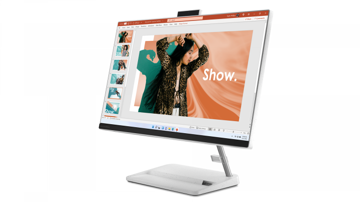 Komputer AiO Lenovo IdeaCentre 3 24IAP7 W11Pro biały 4
