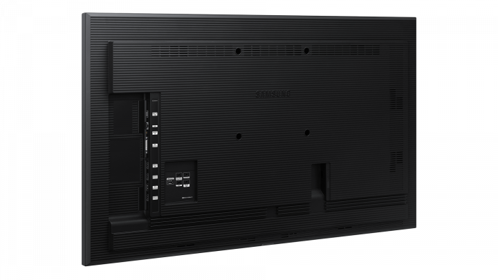 Monitor Samsung 50 QH50R LH50QHREBGCXEN - widok z tyłu lewej strony