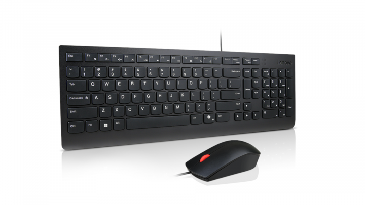 Zestaw przewodowy Klawiatura i Mysz Lenovo Essential Wired Combo AI US English 4X31R64400 3