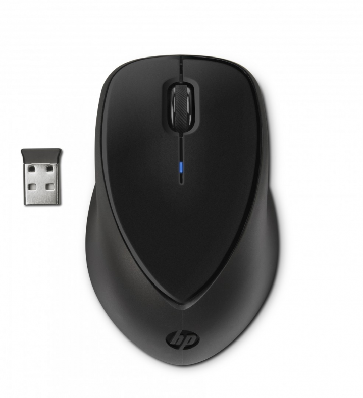 Mysz optyczna bezprzewodowa HP Comfort Grip H2L63AA - widok frontu