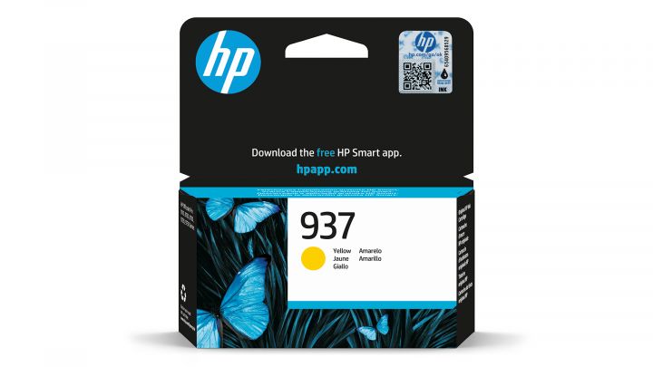 Tusz HP 937 żółty 4S6W4NE