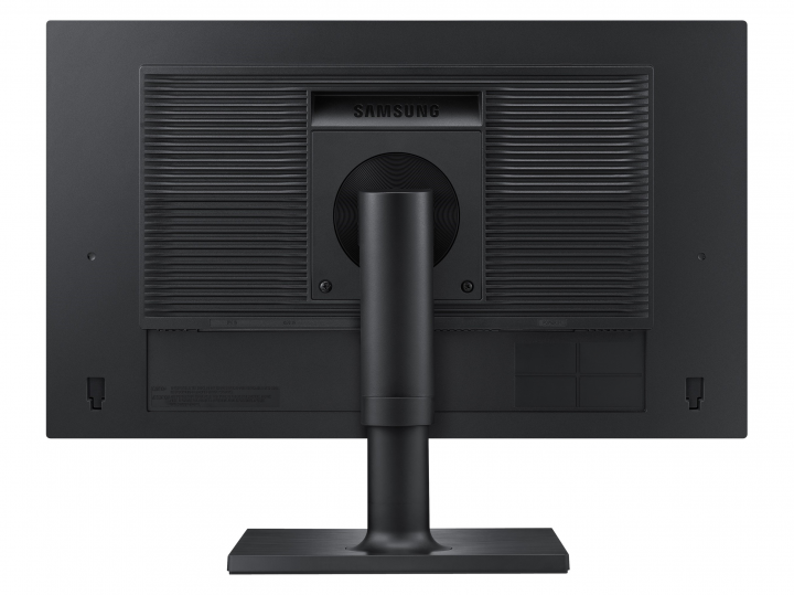Monitor Samsung LS24E65UXWYEN - widok tyłu
