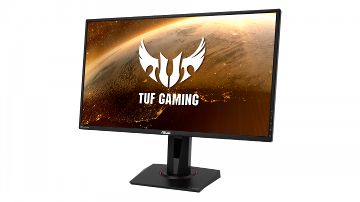 Monitor Asus TUF Gaming VG27AQZ - widok frontu lewej strony