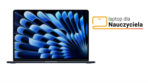 Laptop dla Nauczyciela Apple MacBook Air 15 MW1M3ZE/A M4 15,3" 16GB 512SSD Int MacOS Północ