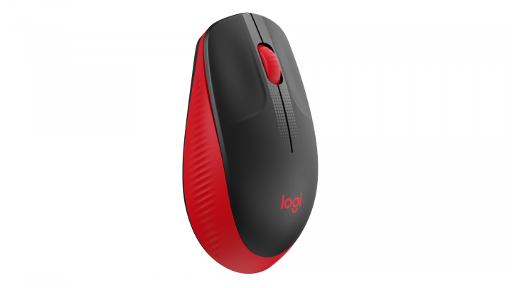 Mysz bezprzewodowa Logitech M190 FULL-SIZE WIRELESS czerwona 910-005908