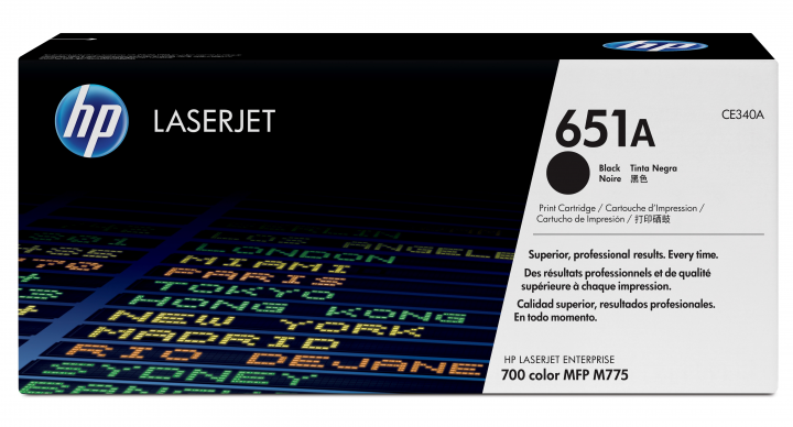 Toner HP 651A czarny