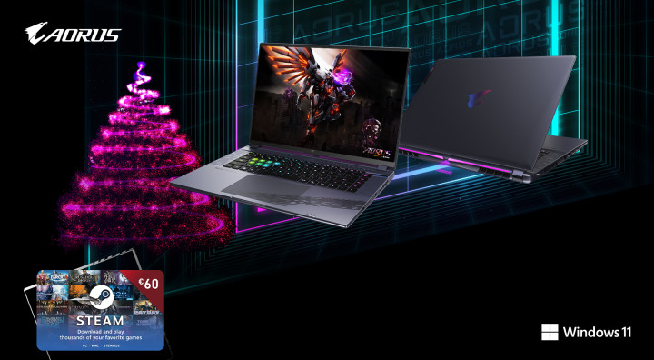 Kup laptop AORUS/GIGABYTE i zgarnij nawet 60 Euro na Steam 4