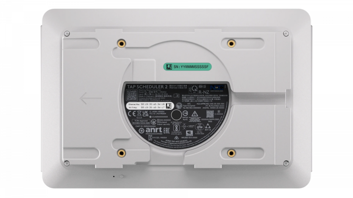 Tablet do rezerwacji sal Logitech Tap Scheduler 2 Złamana biel - 952-000298 v3