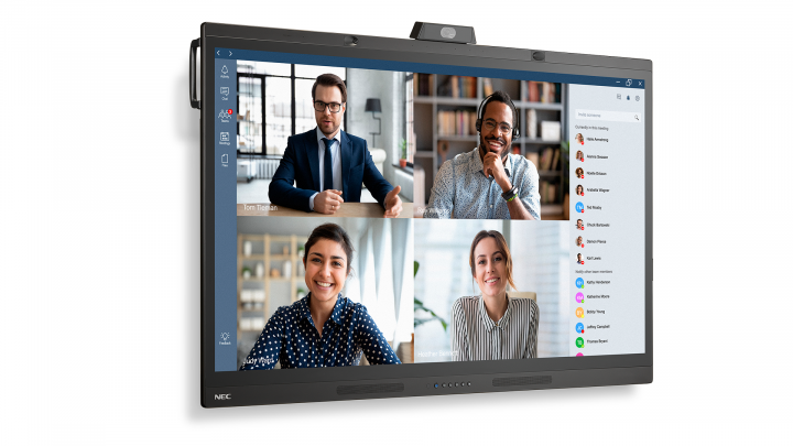 Monitor interaktywny do wideokonferencji MultiSync WD551 55" UHD 400cd/m2 16/7 - 60005140 3