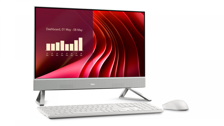 Komputer AiO Dell 24 EC24250 W11P Pearl White 2