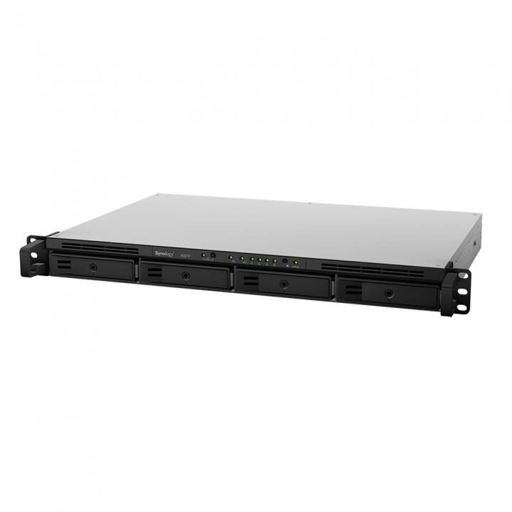 Serwer NAS Synology RS819 - widok frontu prawej strony